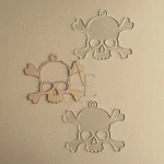 Snow Globe Skull Bones