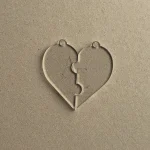 Porte clé coeur puzzle – Image 2