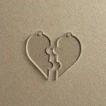 Porte clé coeur puzzle
