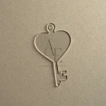 Porte clé coeur #2